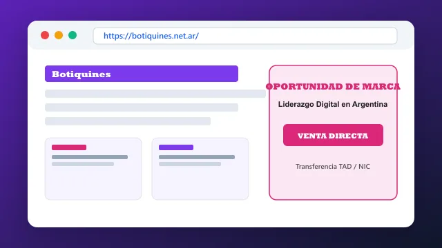 Modelo de aplicación comercial y proyectos digitales para botiquines.net.ar
